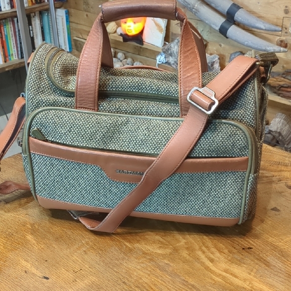 Hartmann Tweed & Leather Travel Duffel Bag - Picture 1 of 16